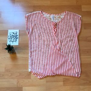 Striped women's Prospero top - Ladies Size SMALL